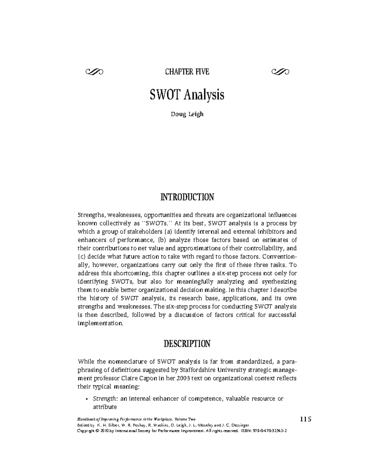 SWOT Analysis: A Comprehensive Approach to Organizational Strategy ...