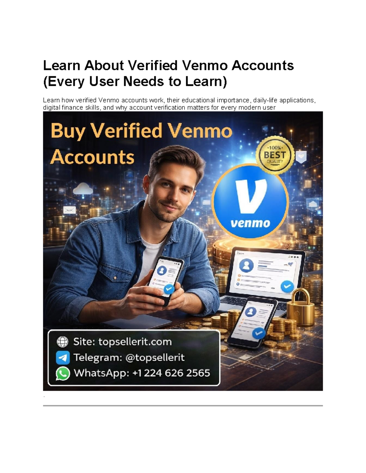Understanding Verified Venmo Accounts: A Guide for Users - Studocu
