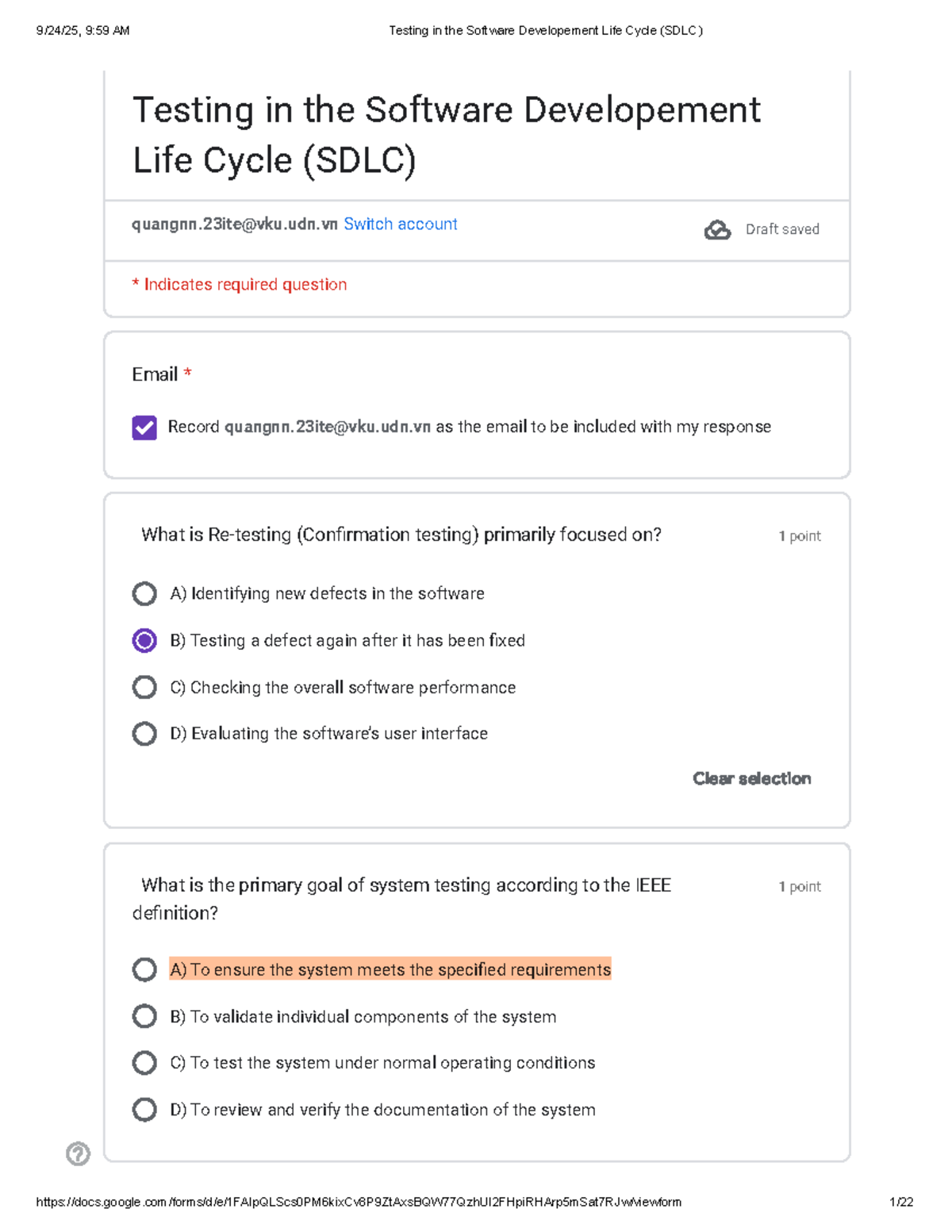 SDLC Testing Overview: Key Concepts and Practices - Studocu