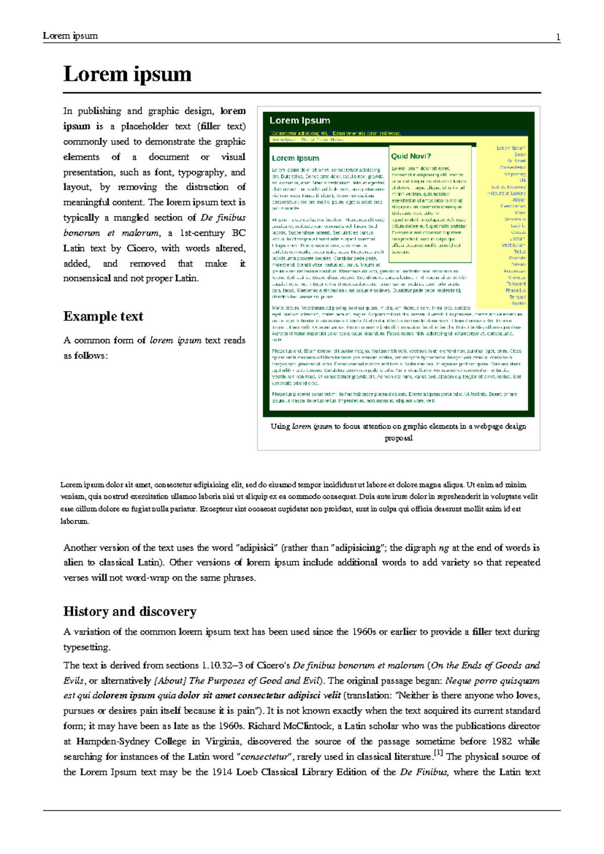 Loremipsum - Lorem ipsum explaination - Lorem ipsum 1 Lorem ipsum Using ...