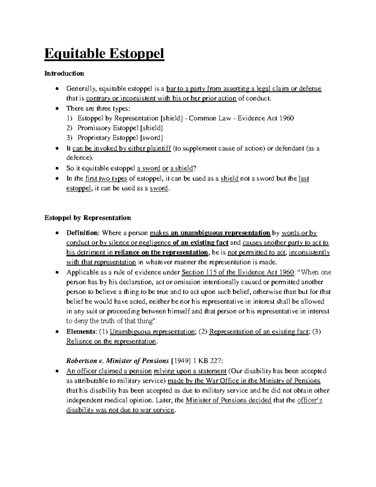 Equitable Estoppel Overview: Types, Definitions, and Case Law Analysis ...