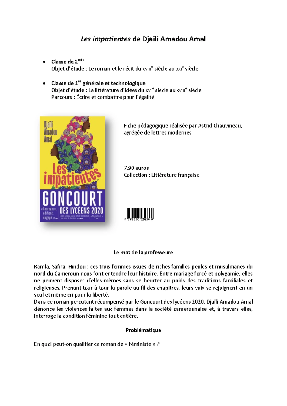 fiche-p-dagogique-les-impatientes-les-impatientes-de-dja-li-amadou