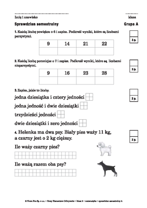 6 Pr kl Procenty - test sprawdzający - Klasa 6. Procenty - Studocu
