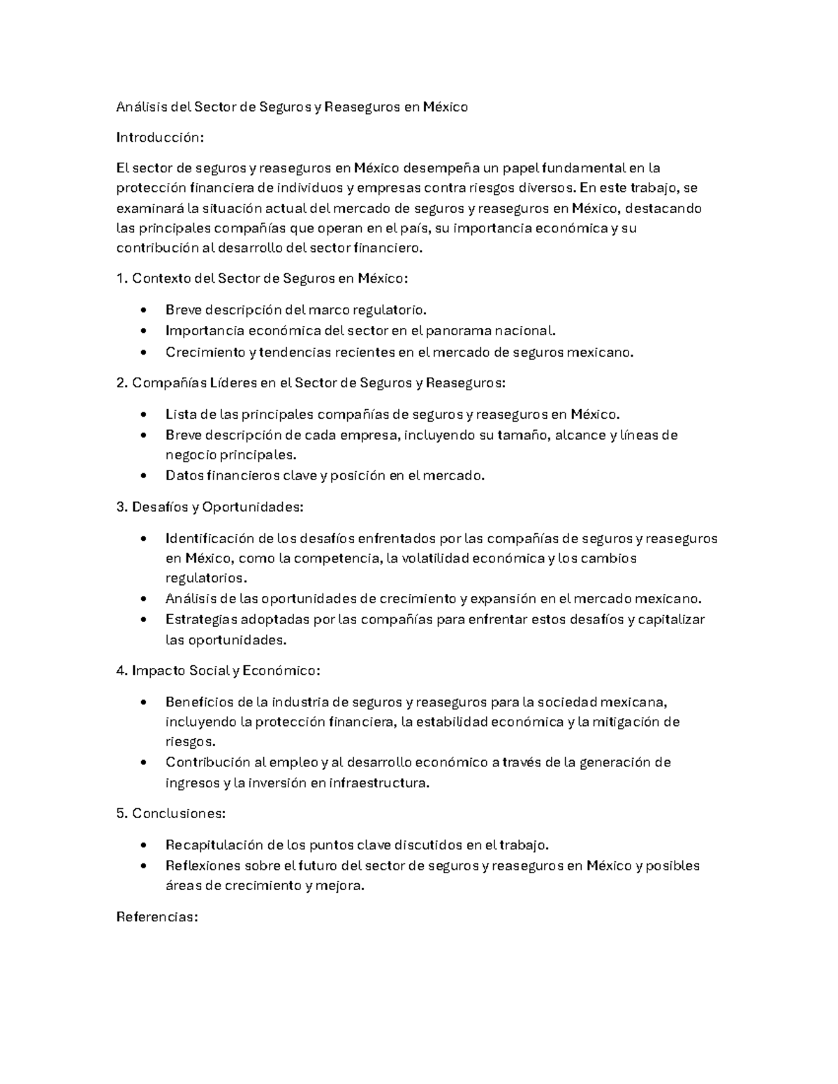 Análisis del Sector de Seguros y Reaseguros en México: Oportunidades y ...