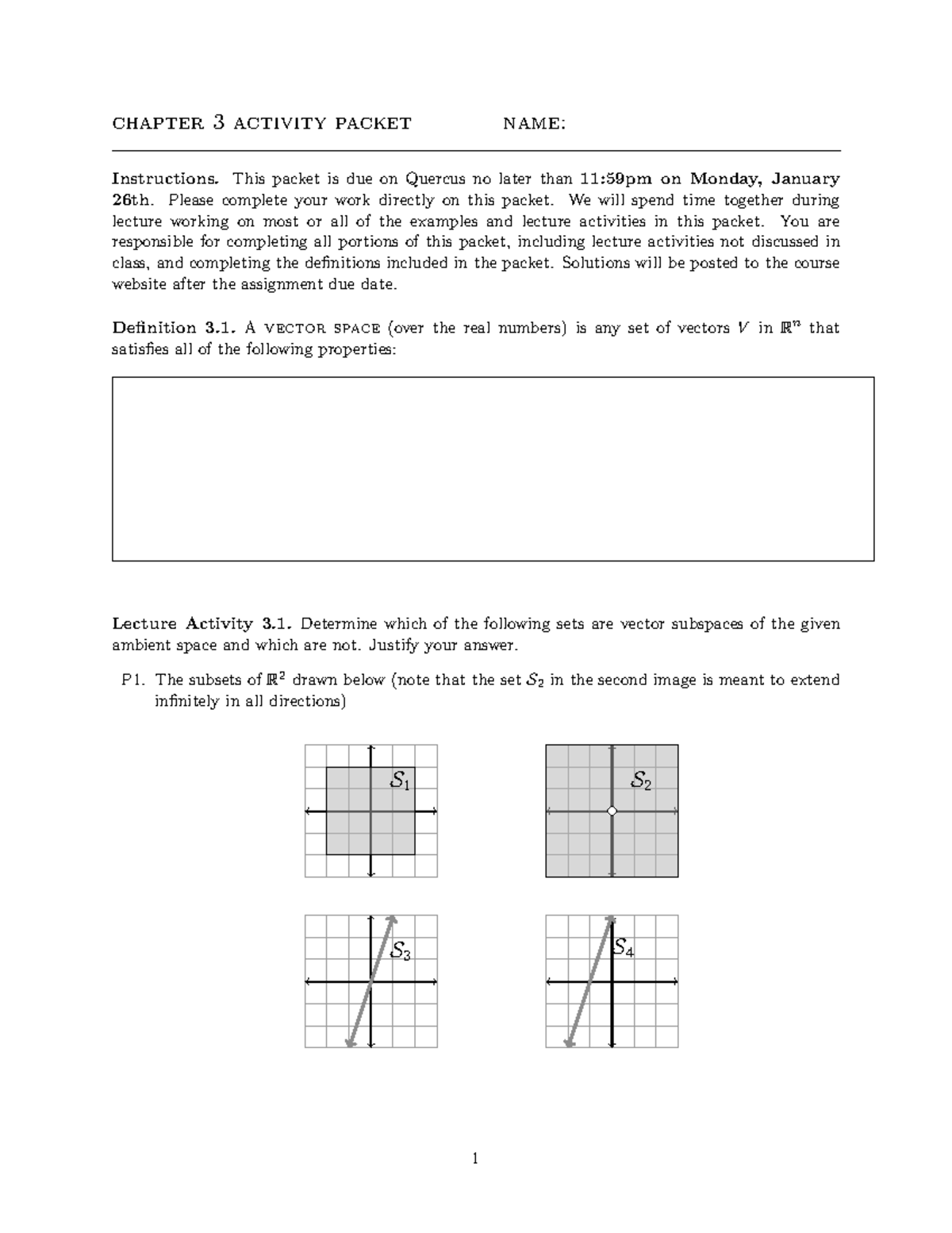 Chapter 3 Activity Packet Instructions for CAP3 Homework - Studocu
