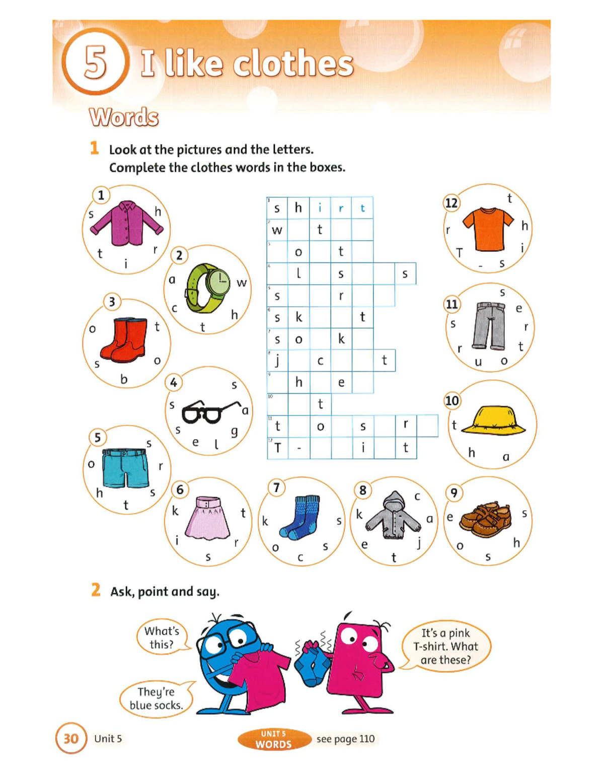 Starter Unit 5: Clothes Vocabulary and Activities - Studocu