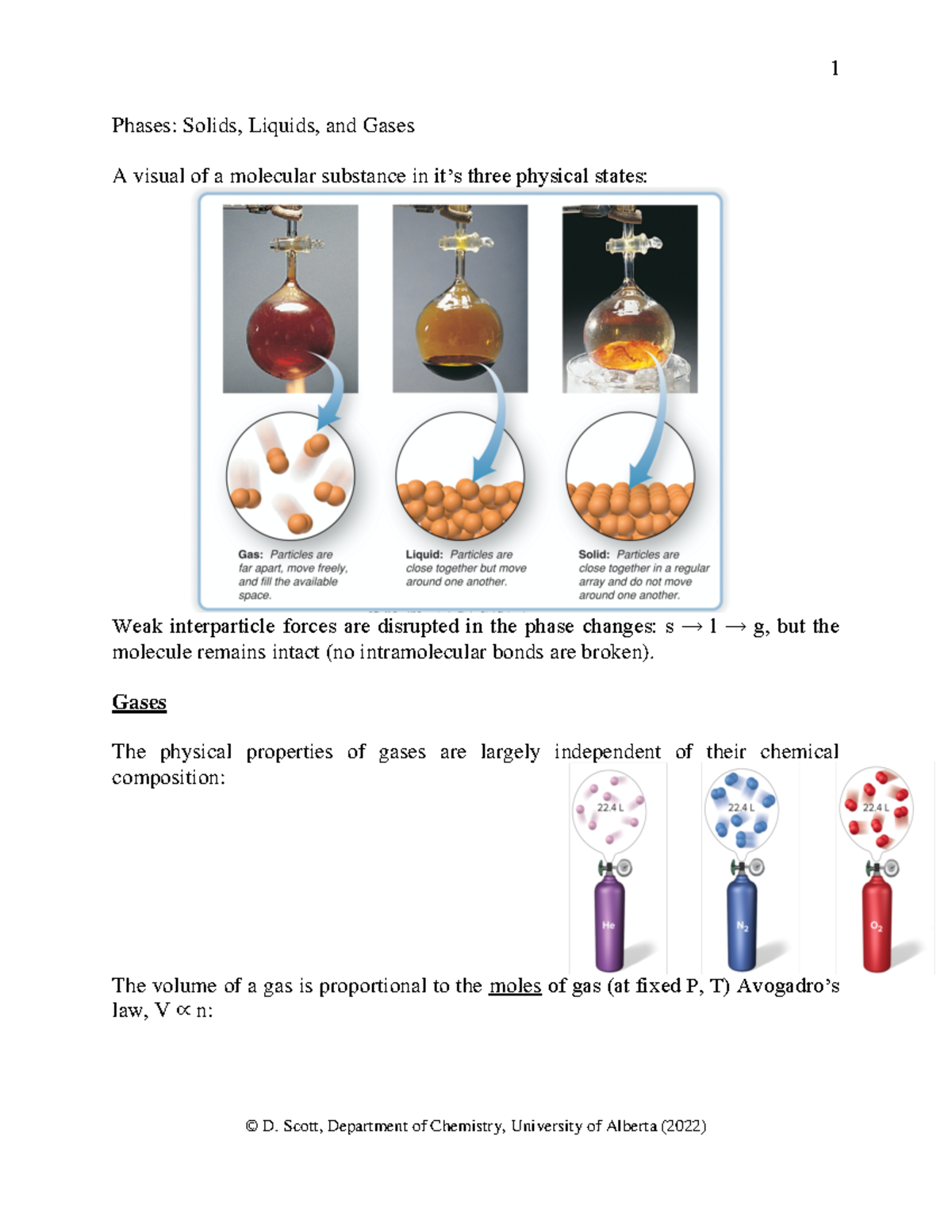Unit 3 Lecture Notes on States of Matter and Gas Laws - Studocu