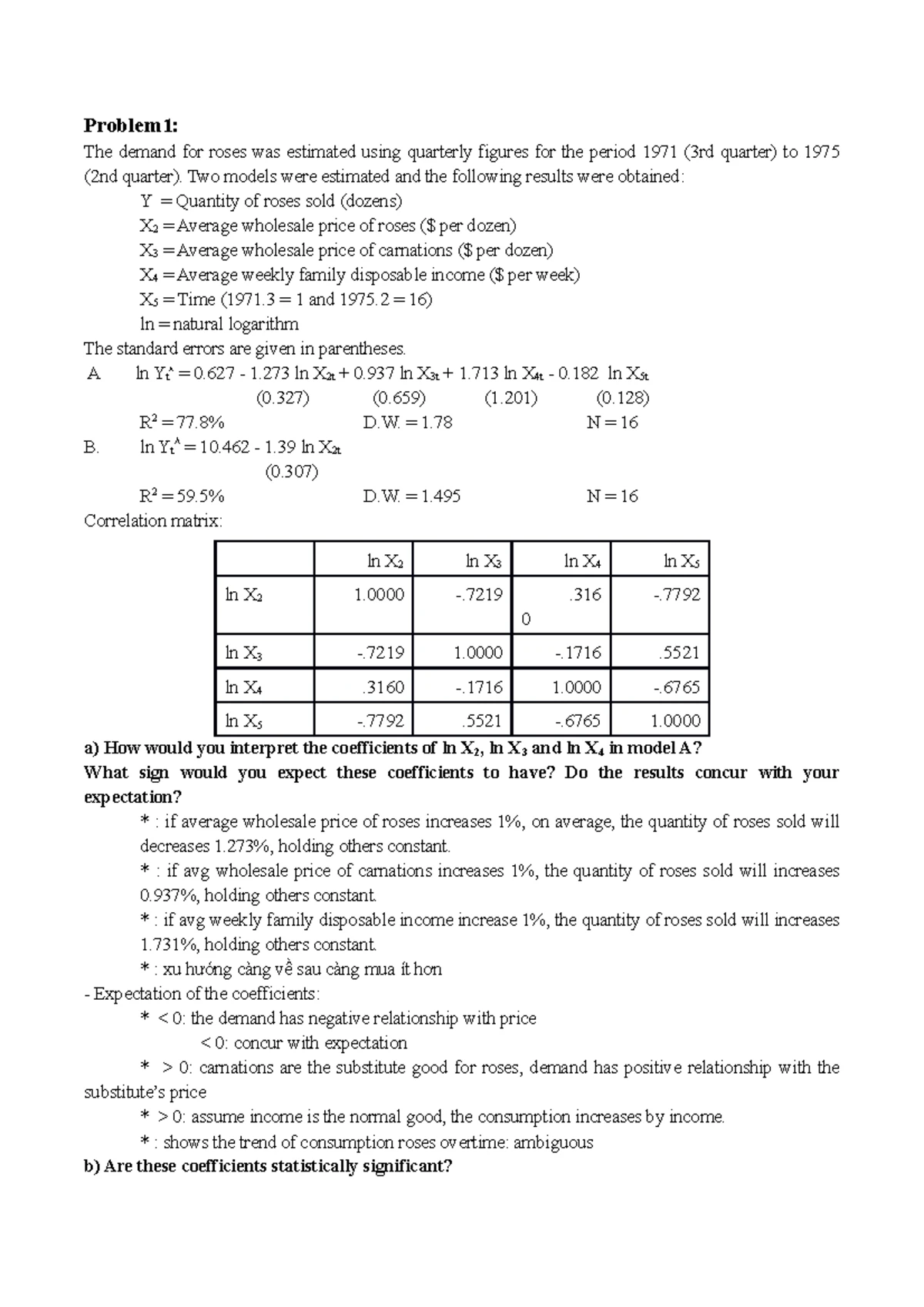 Econometrics-Report - Kinh tế lượng - NATIONAL ECONOMICS UNIVERSITY ...