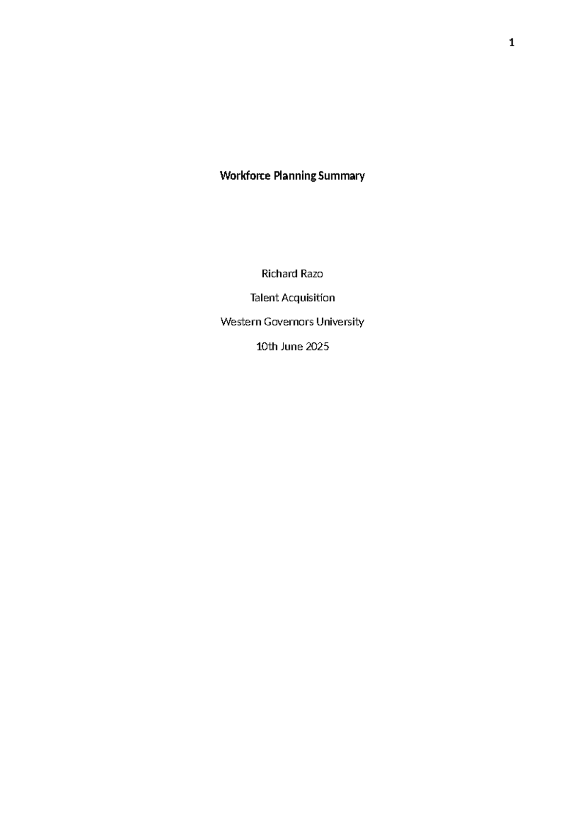 Workforce Planning Summary: Strategies for Labor Shortage Solutions ...