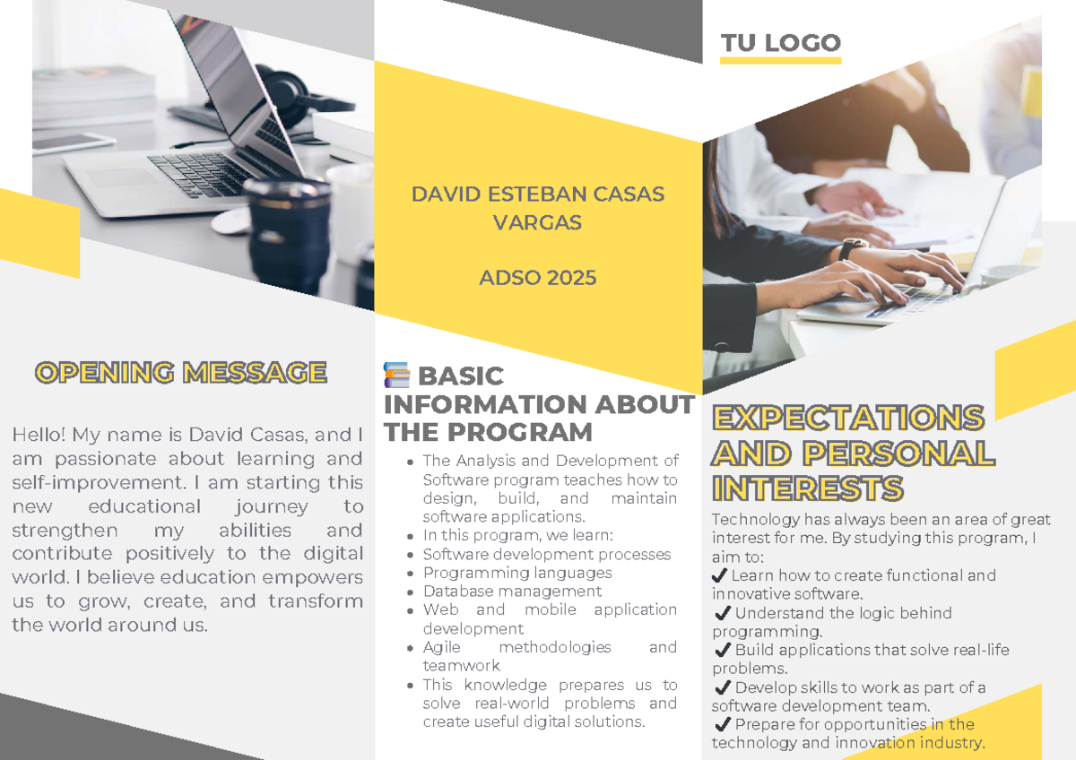ADSO 2025: Opening Message & Program Overview by David Casas - Studocu