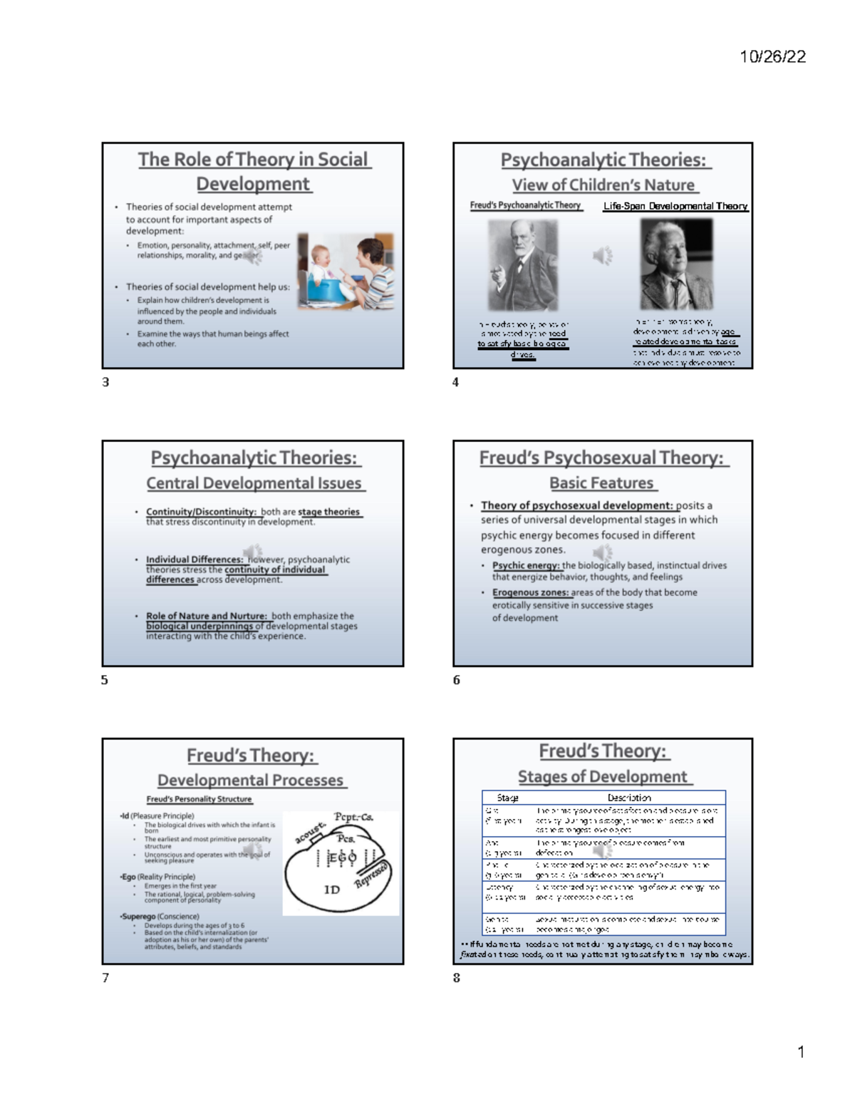 Chapter 9 lectures Social Development UOIT with audio Part 1 - 10/26/ 1 ...