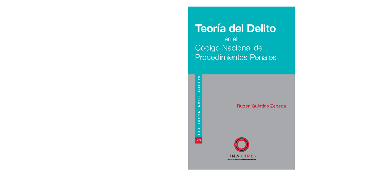 Teoria del Delito en el Codigo Nacional de Procedimentos Penales-1