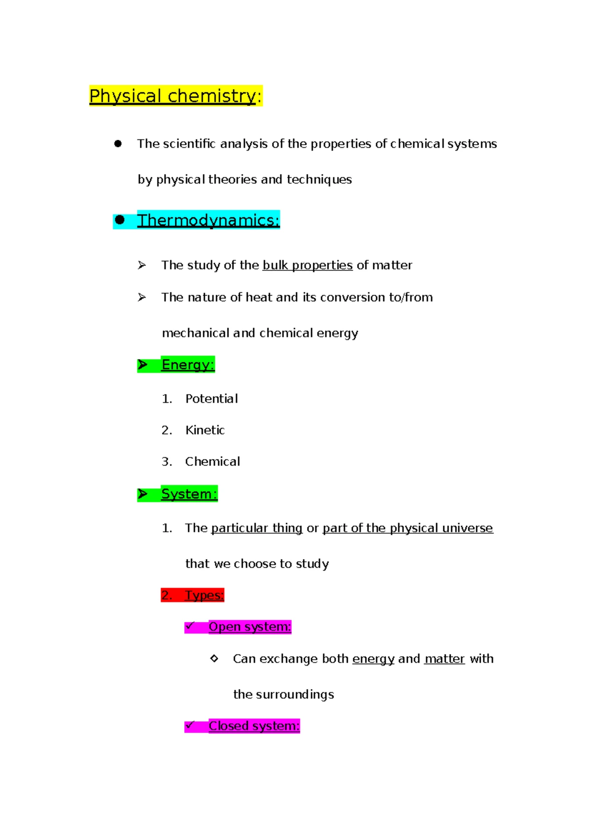 CHEM 123 Final Exam Notes: Enthalpy, Calorimetry, and Entropy - Studocu