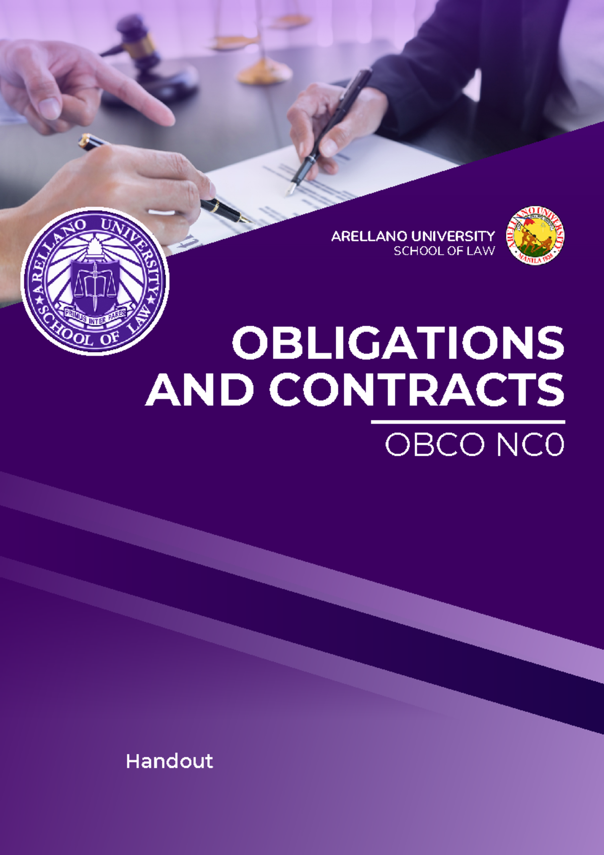 Group-3-Handout - LECTURE - OBLIGATIONS AND CONTRACTS OBCO NC Handout ...