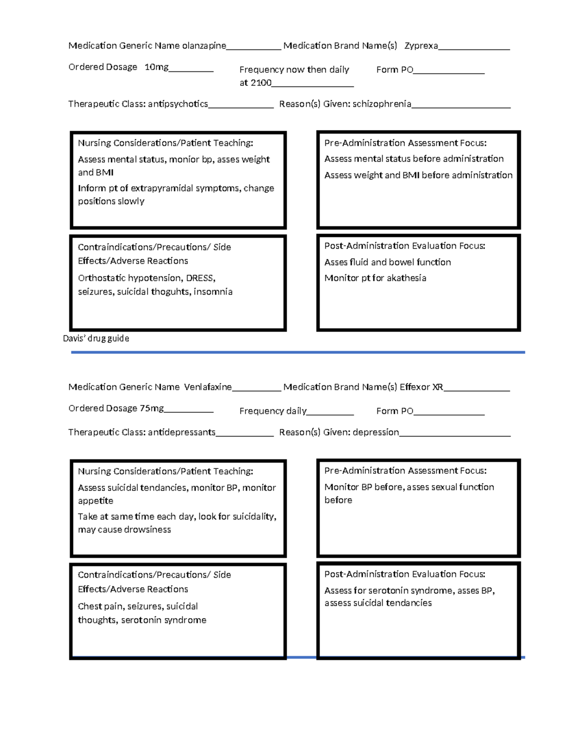 1. Med Card Template Standard Final-2 - Medication Generic Name ...