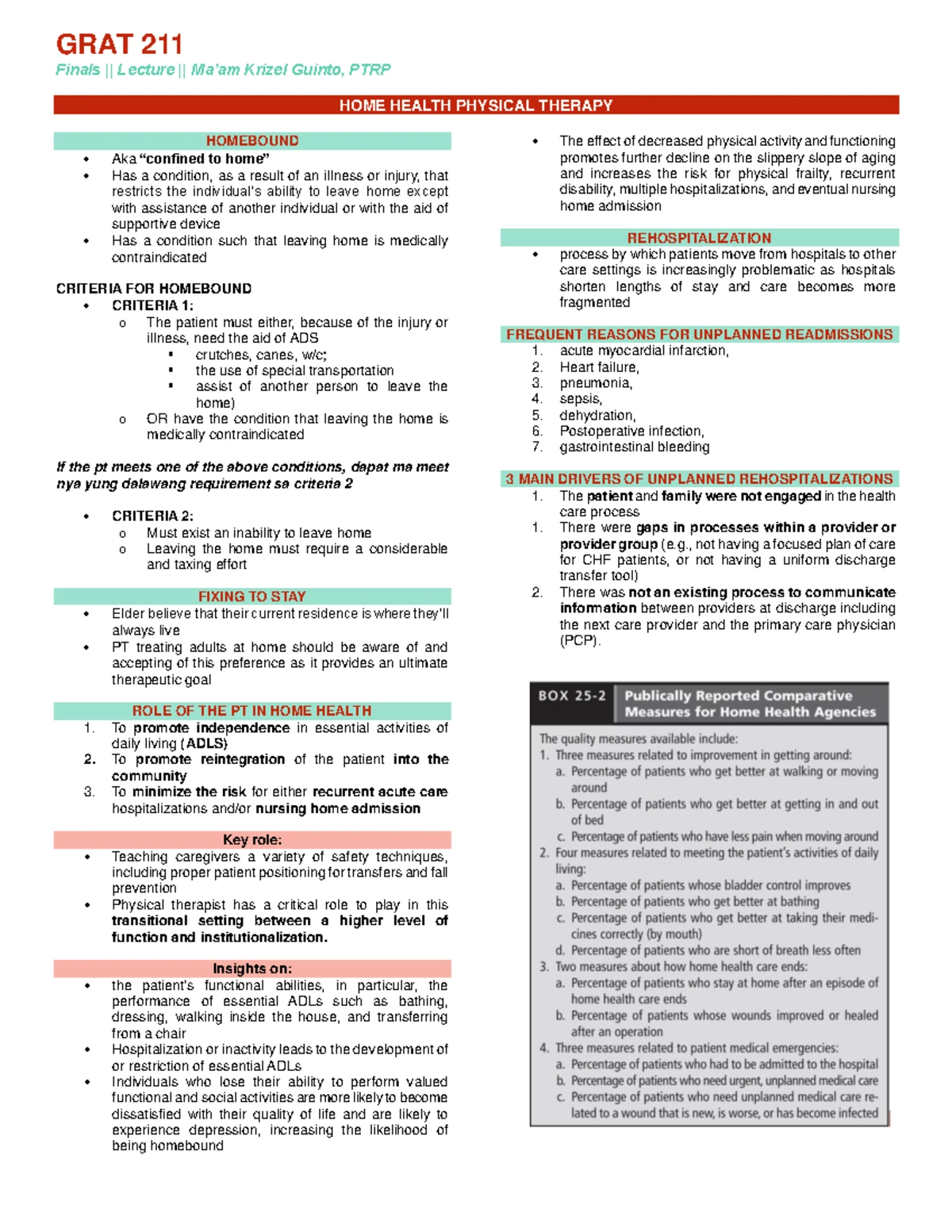 Refresher Notes on Cardiovascular Disorders (CARDIO 101) - Studocu