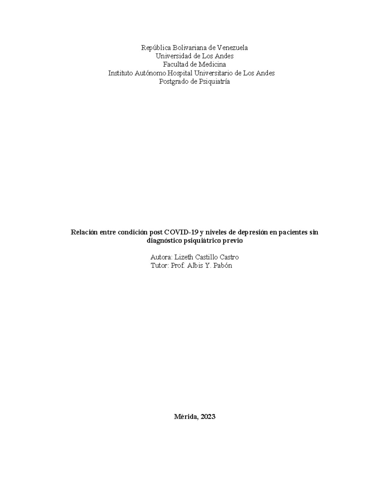 Tesis para pasar a PDF - República Bolivariana de Venezuela Universidad ...