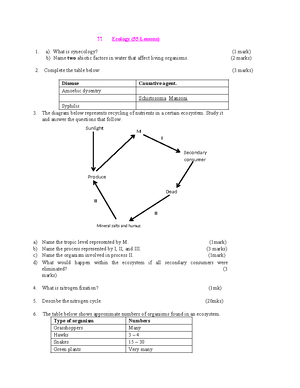 Grade 8 Integrated Science QS 4 - NAME: - Studocu
