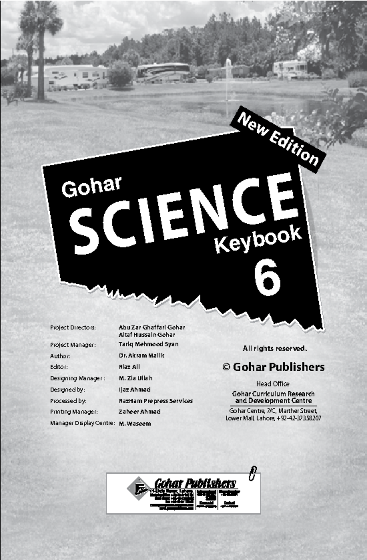 Gohar Science Key Book 06: Comprehensive Study Guide and Exercises ...