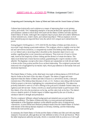 Ahist 1401-01 - AY2025-T3 Learning Journal Unit 2 - AHIST 1401-01 ...