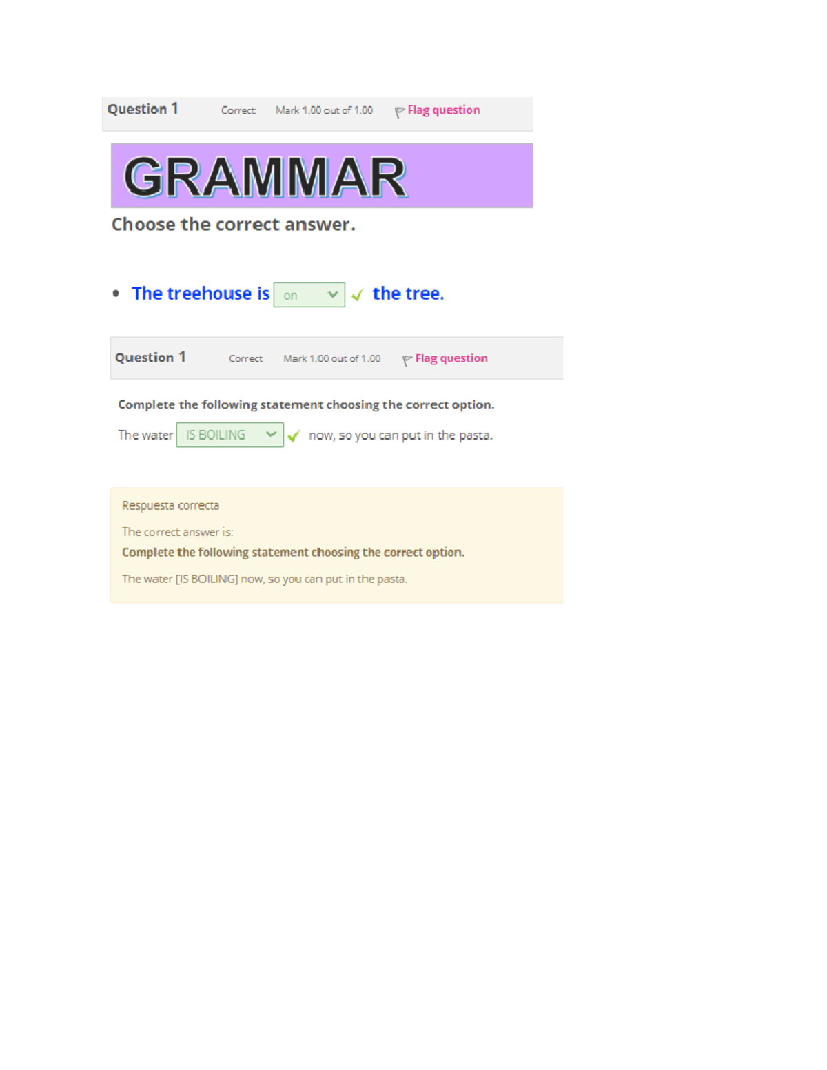 Modulo 6 Ingles: Grammar Exercises and Listening Practice Notes - Studocu
