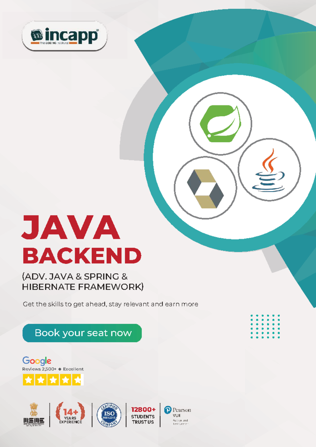Java backend (Adv. Java Spring Hibernate framework) course overview ...