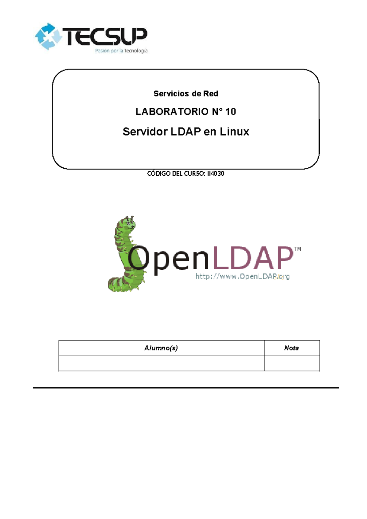 L10 - Configuración y Uso de Servidor LDAP en Linux - Studocu
