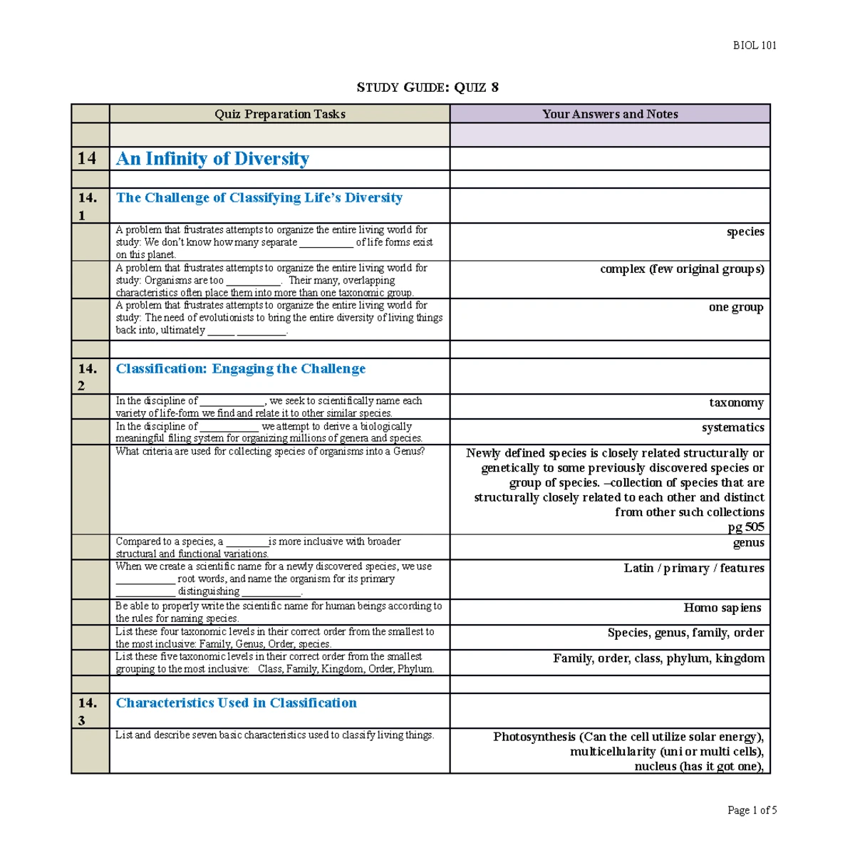 BIOL 224 Test 2 - Exam study guide. - Organelles: Name Structure ...