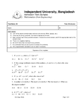 Admission test sample - IUB - Studocu