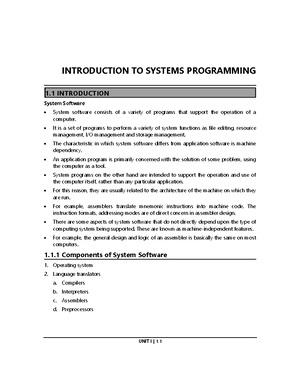 Spos Assignments 1 2 3 - spos material - INTER (AD,01)(C,200) (IS,04)(1 ...