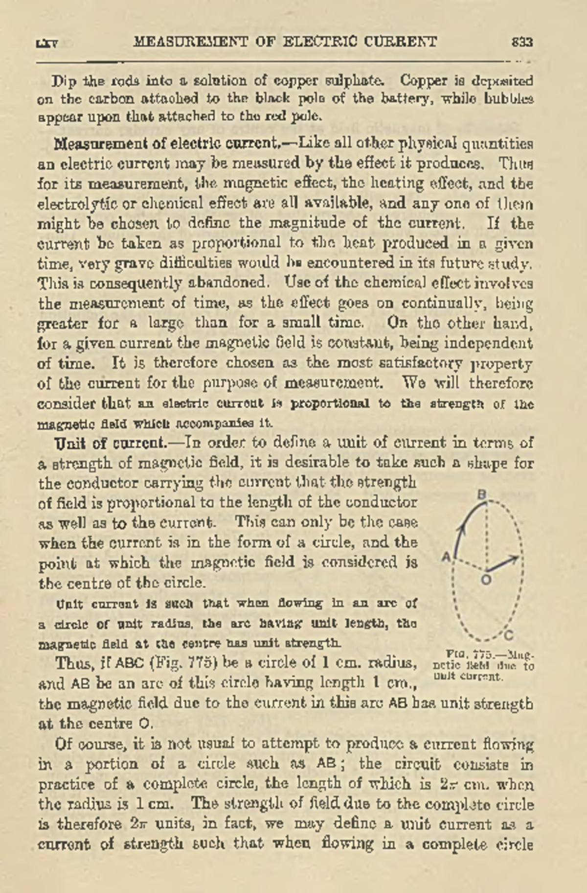 Measurement of Electric Current in Physics 833 - Chapter Notes - Studocu