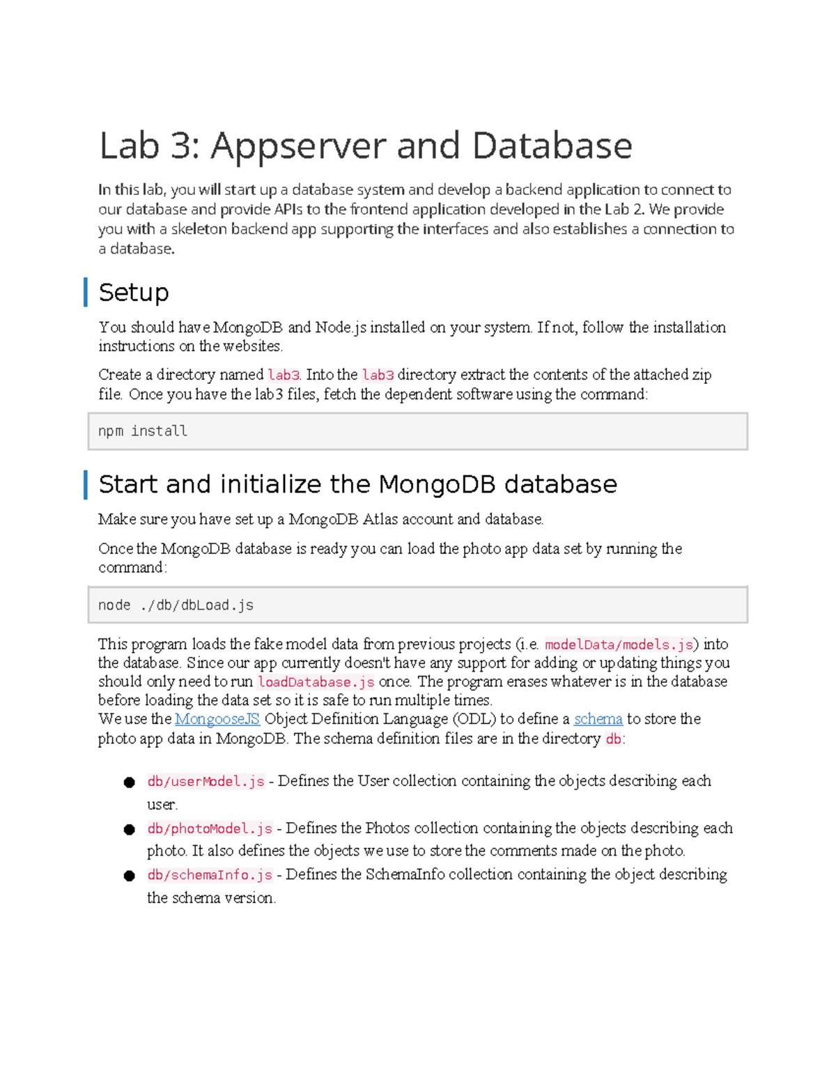 Lab 3: Appserver & Database - Final Exam Guide - Studocu