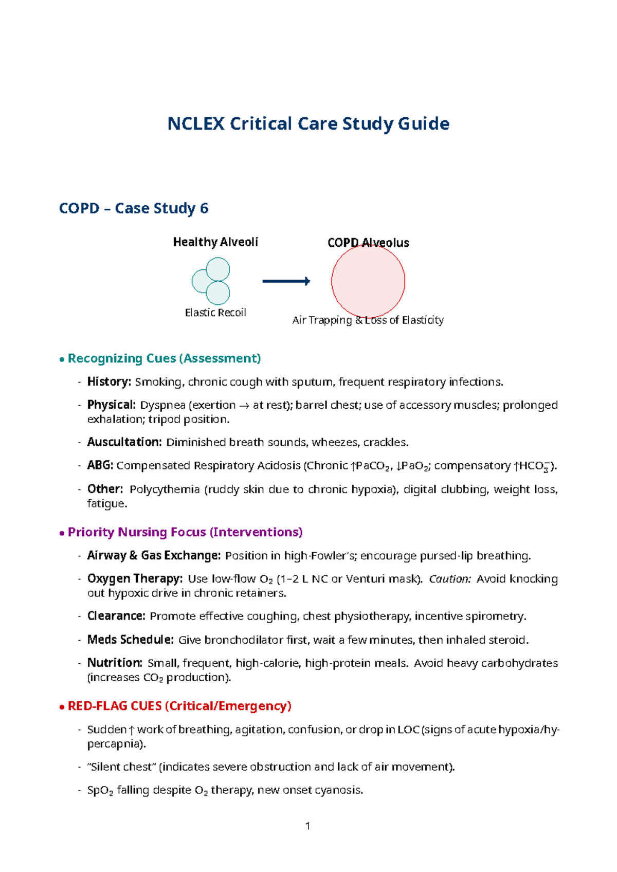 NCLEX Critical Care Study Guide: COPD, AKI, and Heart Failure Insights ...