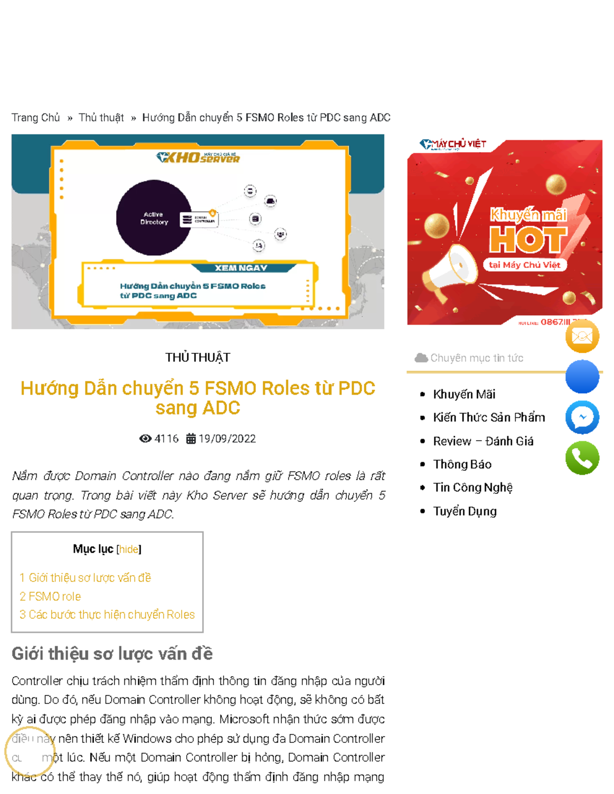 Hướng Dẫn Chuyển 5 FSMO Roles Từ PDC Sang ADC - Kỹ Thuật Mạng - Studocu