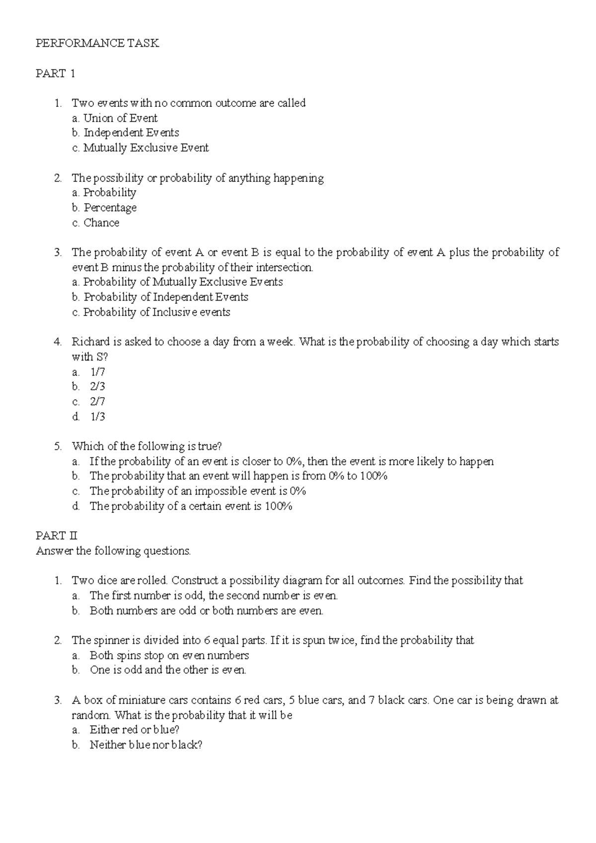 Task_Math_Probabilities_PT_087H7Y6 - Studocu