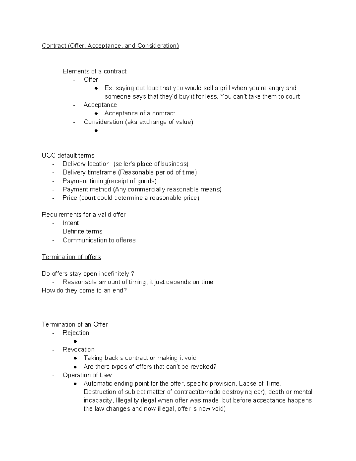Contracts: Core Elements, Breach Handling & Legal Considerations ...