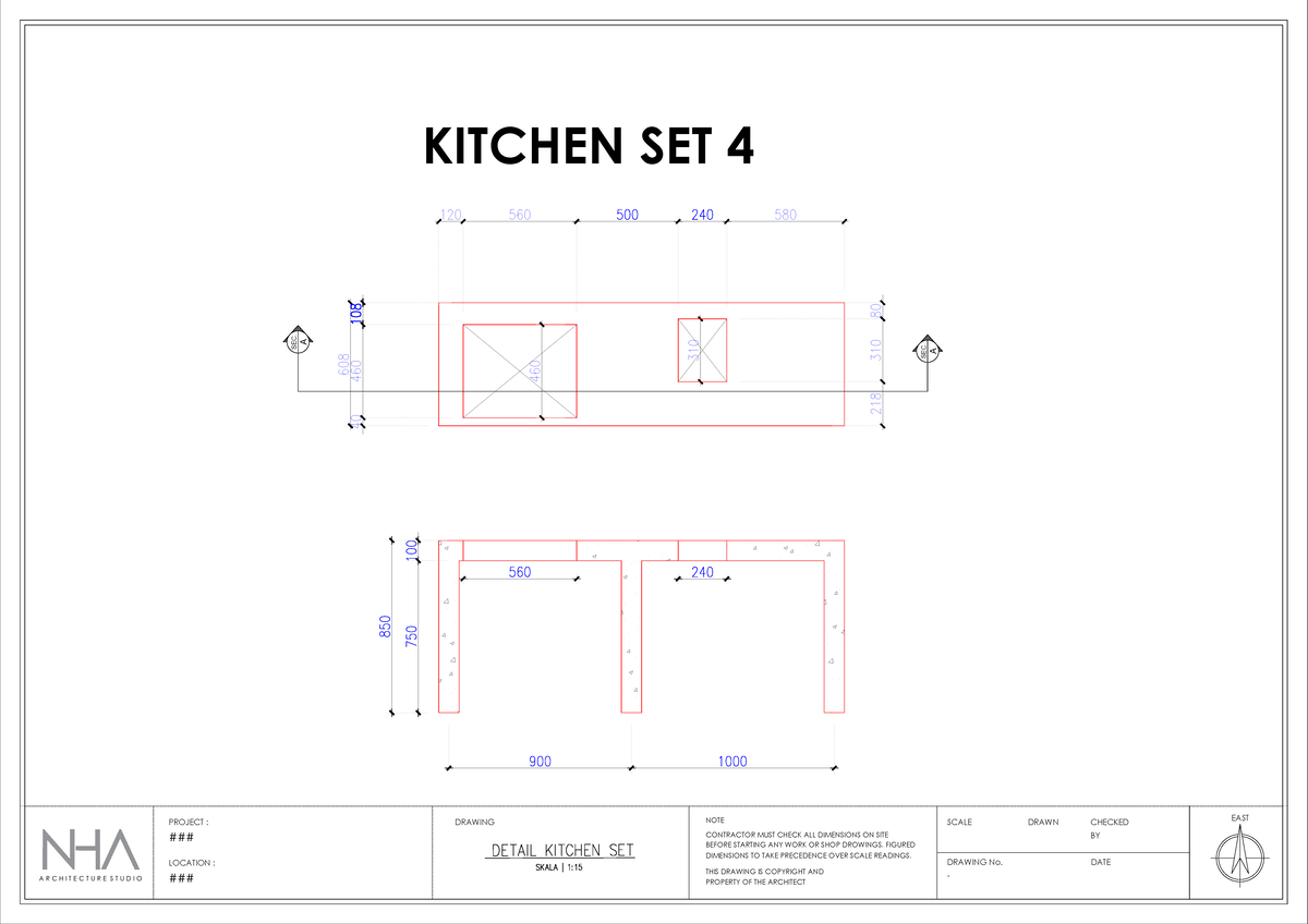 PROJECT: Kitchen Set 4 Drawing Specifications and Guidelines - Studocu