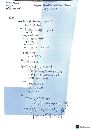 Assignment 2 17032025 100630 am - (CLO 1 & CLO 2) Solve by using ...