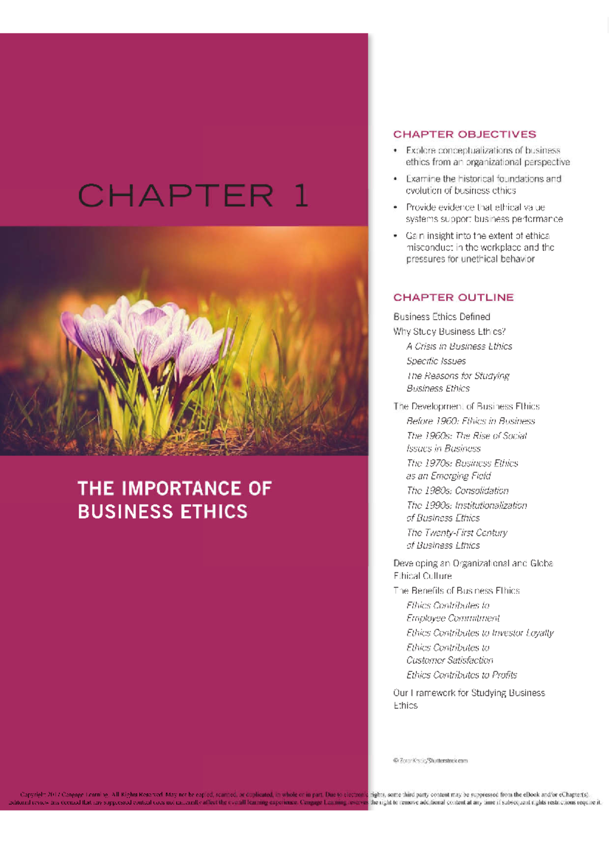 Chapter 1 Business Ethics - Studocu