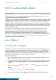 Mathematical Methods 1&2 - Grade: 11 - Victorian Certificate of ...