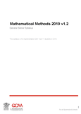 Mathematical Methods - Grade: 10 - Secondary School - Studocu