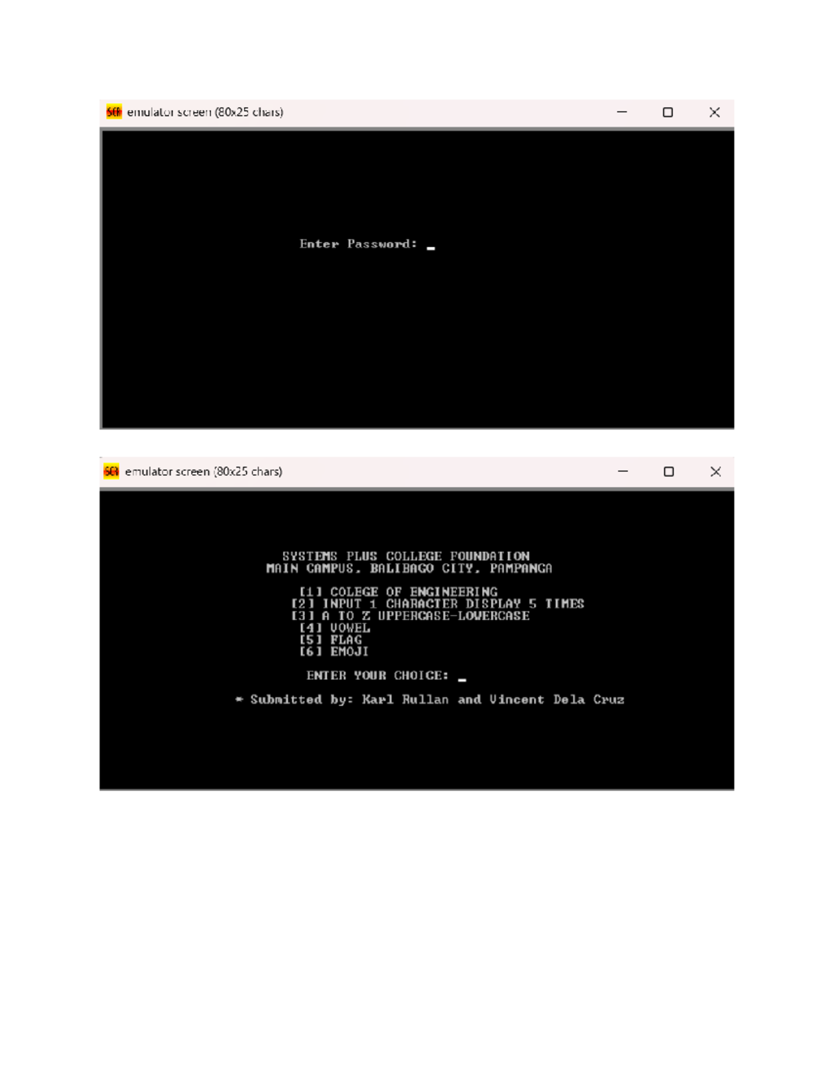 Final Project: Microprocessor Programming (CPE 101) - Studocu