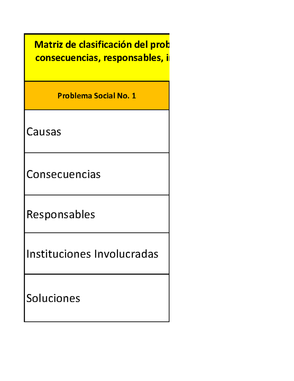 Matriz Estructural - Introd A Las Ciencias Sociales - Problema Social ...