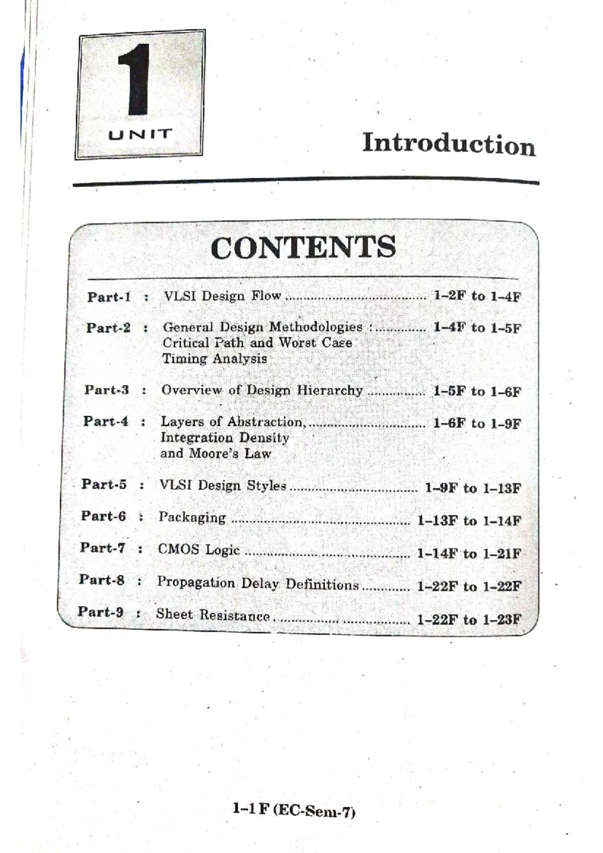 VLSI Design Flow and Methodologies: Long Answer Questions (699818738 ...