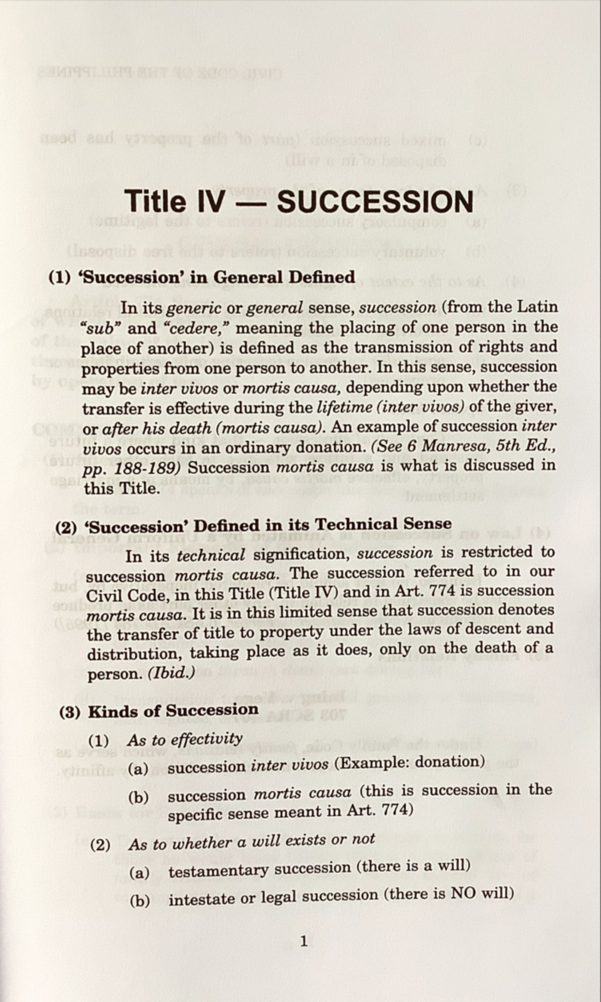 Chapter 1: Overview of General Provisions and Key Concepts - Studocu