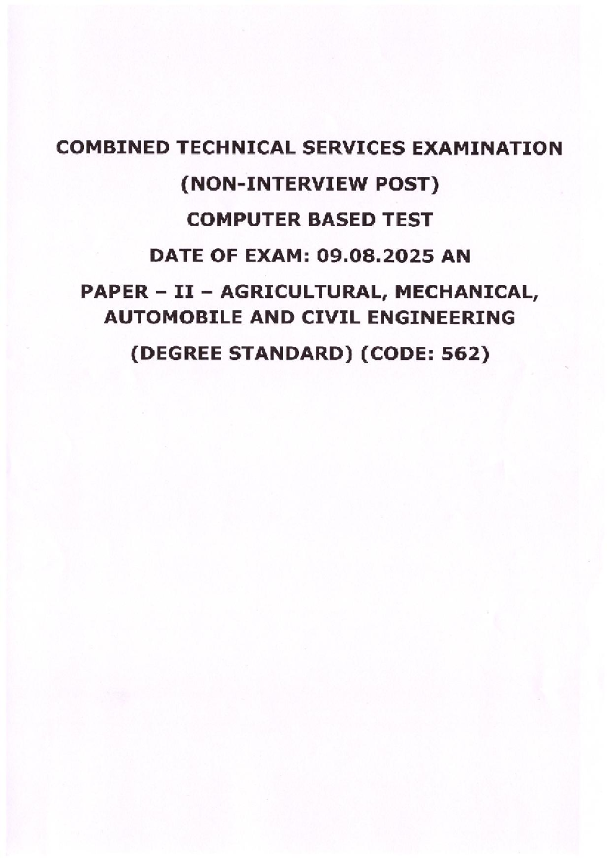 Final Exam Study Guide: Agricultural, Mechanical, Automobile & Civil ...