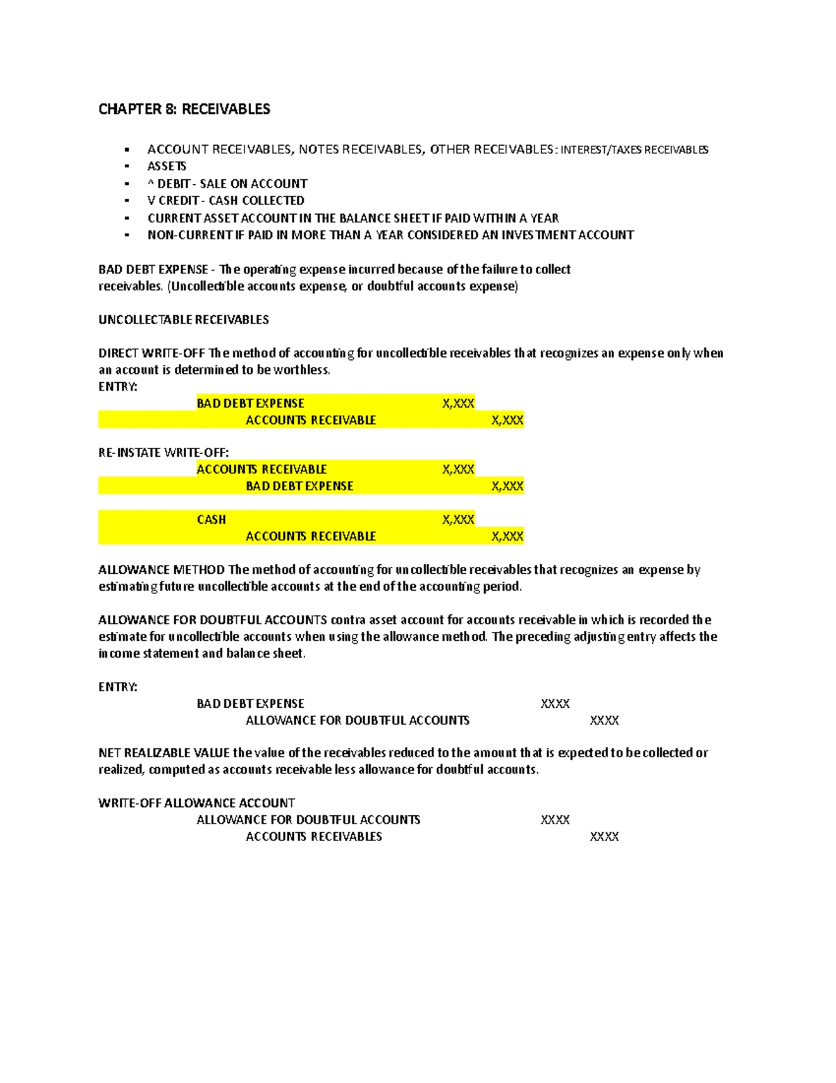 ACC201 Chapter 2 Notes: Understanding Accounts & Trial Balances - Studocu