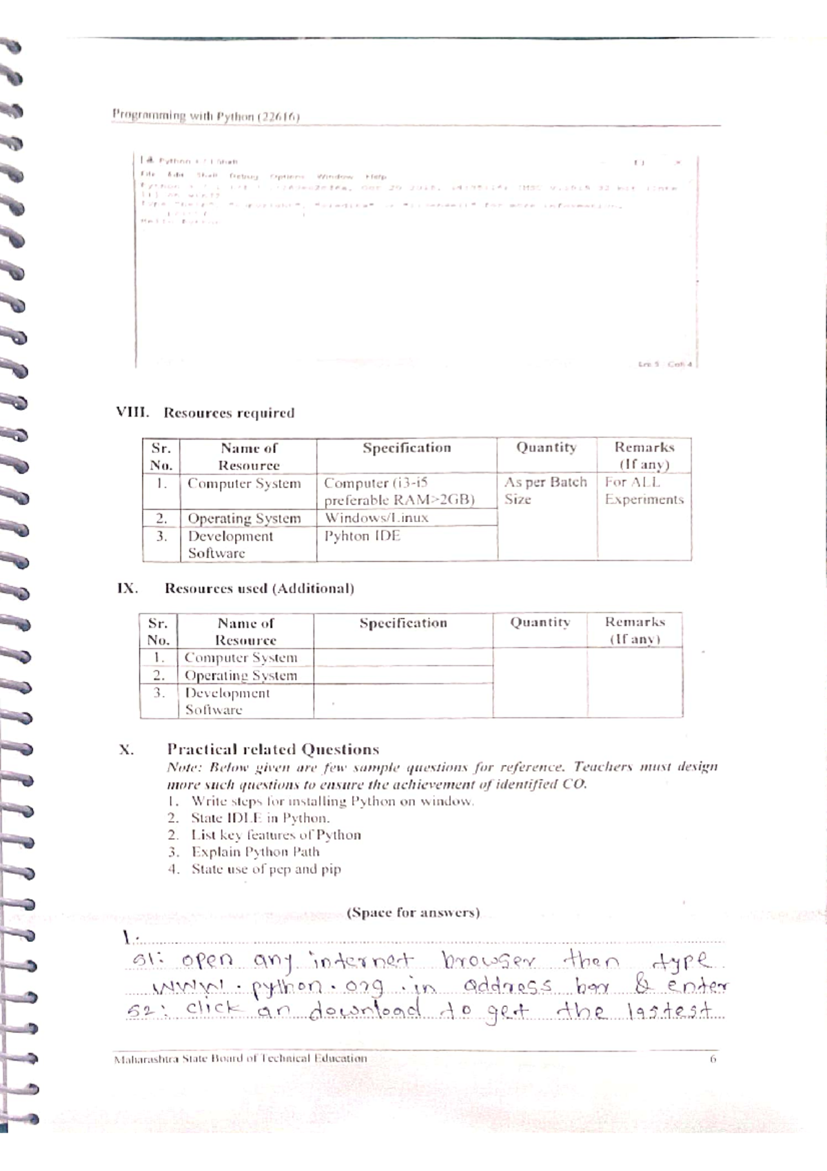 Doc Scanner 7 Mar 2025 9-11 pm - Programming with Python (22616) a ...
