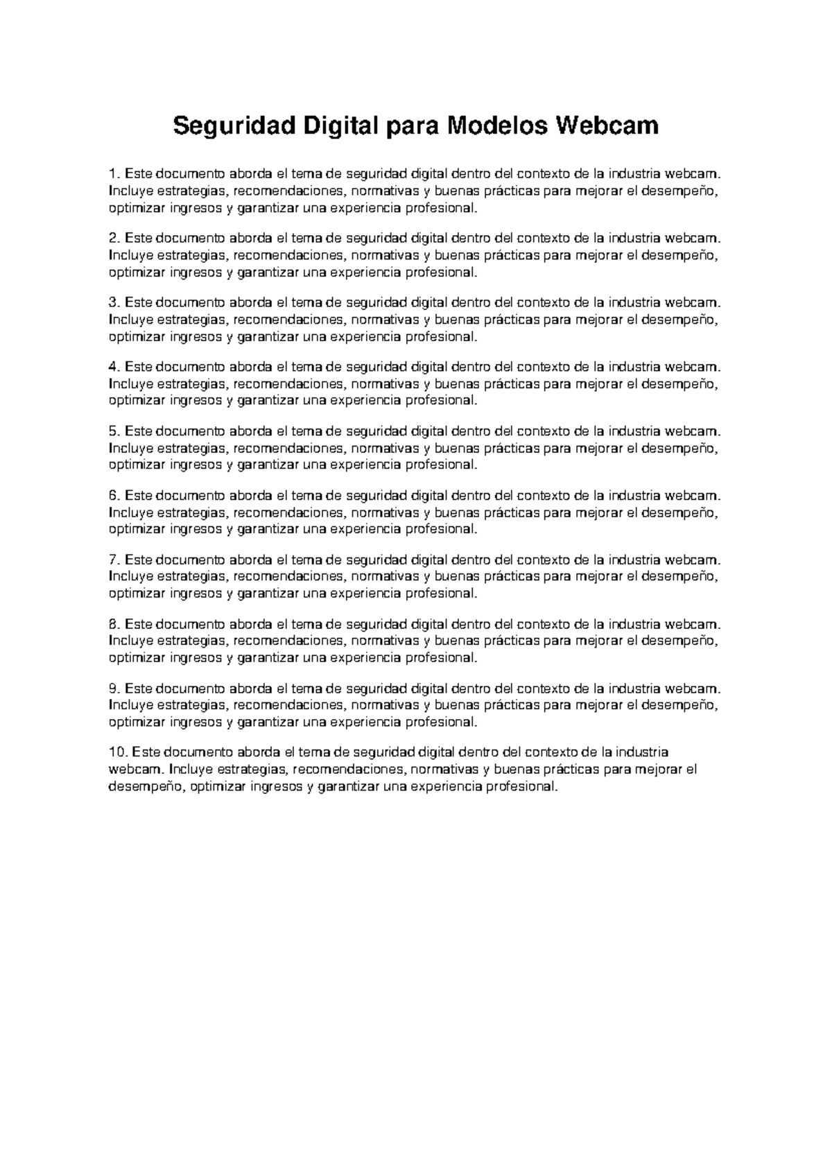Seguridad Digital en la Industria Webcam: Estrategias y Buenas ...