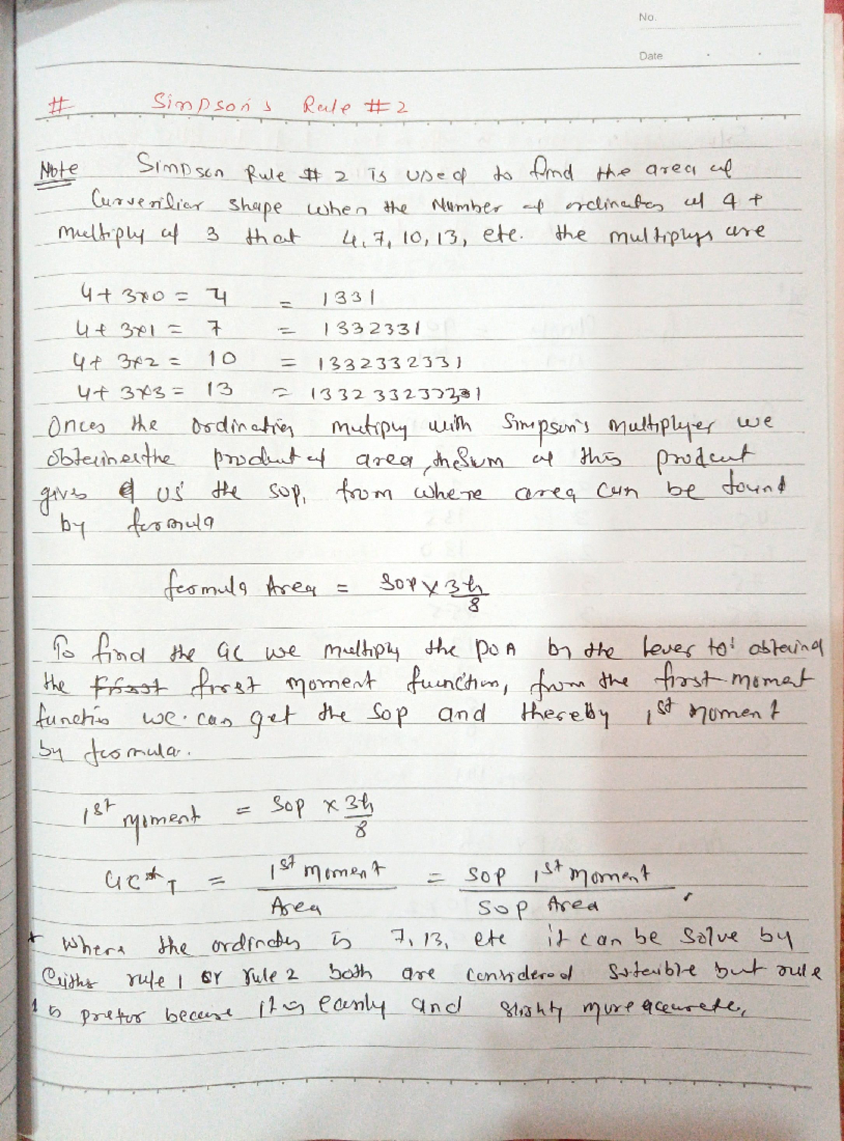 Simpson's Rule: A Comprehensive Guide to Numerical Integration - Studocu